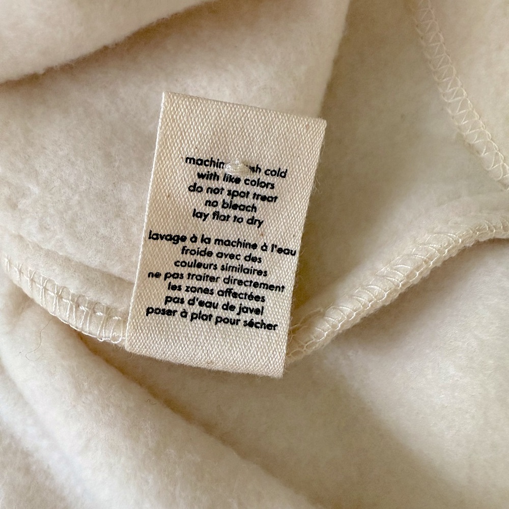 NWT Beyond Yoga x DONNI Polar Fleece Shacket Cream Size M - Picture 9 of 9
